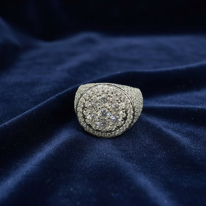 Men's Ring 5.15 Lab Diamond 14K Gold