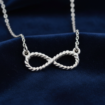 Rope Infinity-Inspired Necklace or Center