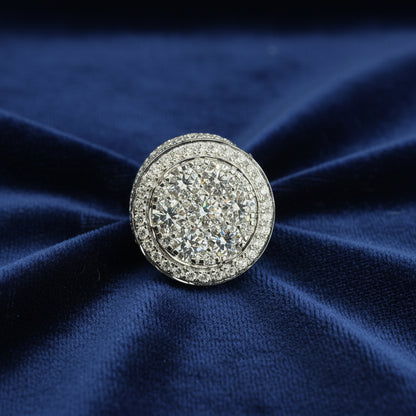 Men's Ring 5.15 Lab Diamond 14K Gold